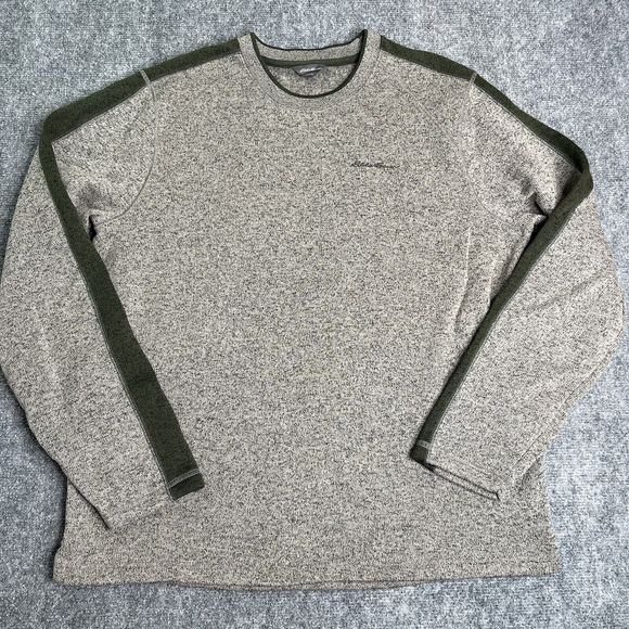 Eddie Bauer Other - Eddie Bauer Sweater Mens Size Large Long Sleeve Fleece Lined Pullover